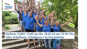 Altdorf: NABU Treff am Do. 28.03.24 um 19.30 Uhr Darmsheim