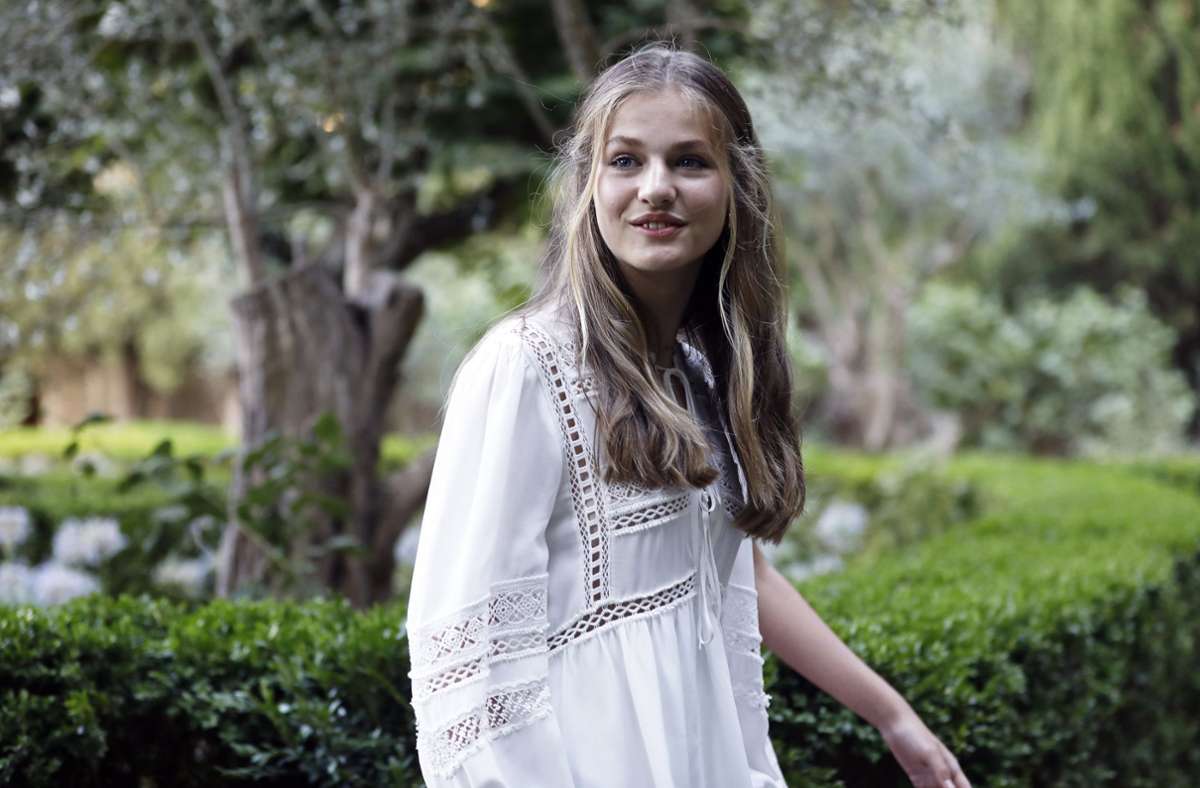 Monarchie in Spanien: Kronprinzessin Leonor wird im August Soldatin