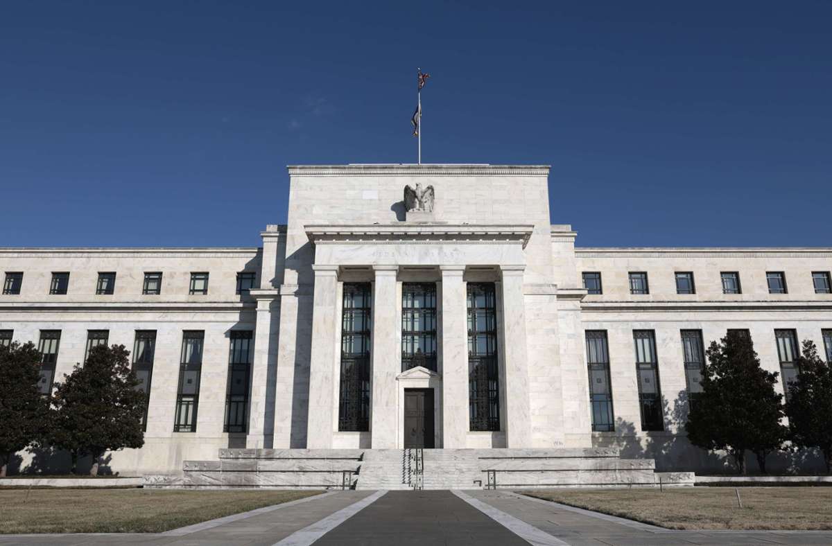 Die US-Notenbank Fed steuert auf eine Erhöhung der Leitzinsen im März zu. Foto: AFP/Anna Moneymaker