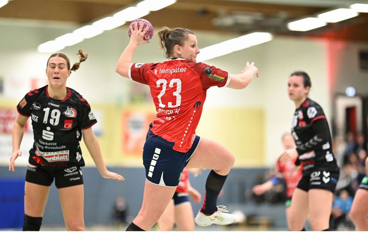 2. Handball-Bundesliga Frauen: SG H2Ku Herrenberg stellt sich bei hoher Niederlage auch selbst ein Bein