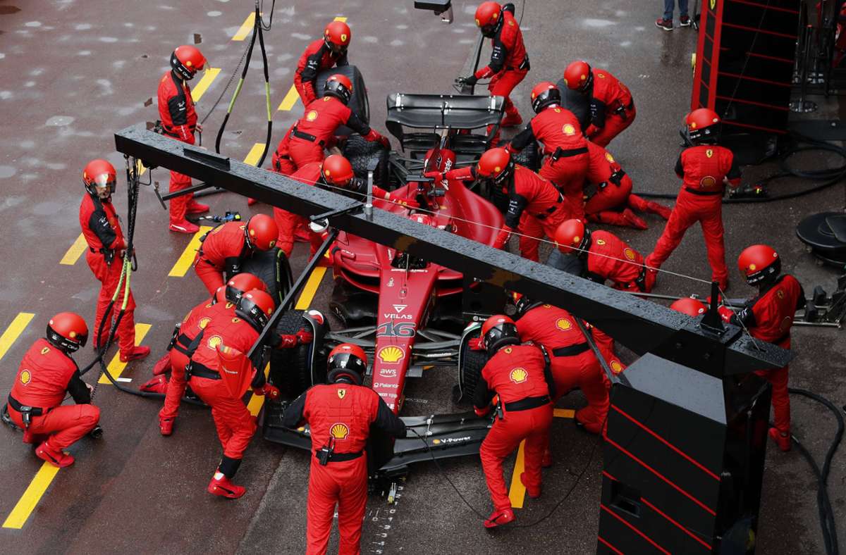 Formel 1 in Monaco: Wie Ferrari sich im WM-Kampf selbst ein Bein stellt