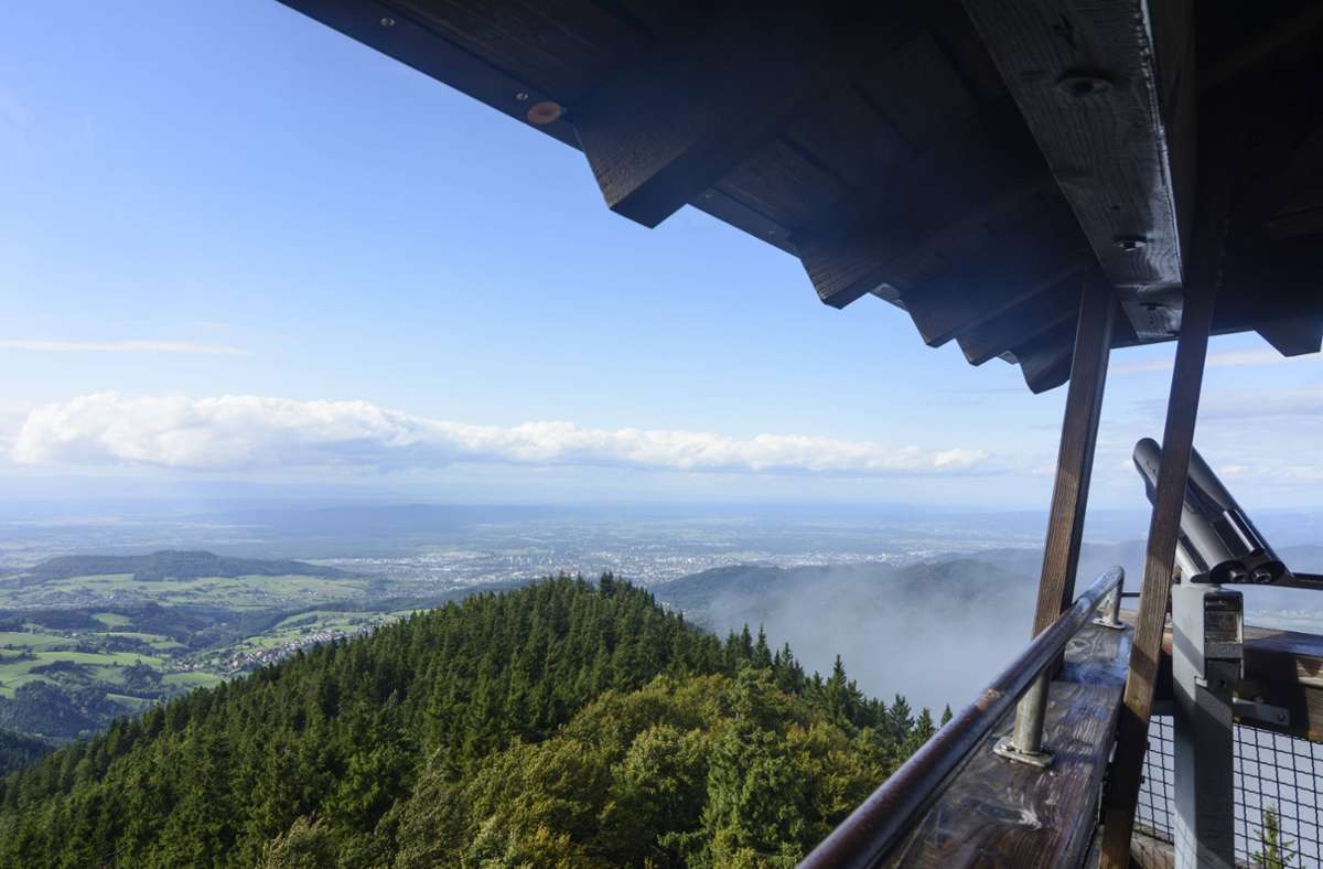 Ausflugsziel im Schwarzwald: Turm auf dem Schauinsland  ab sofort gesperrt