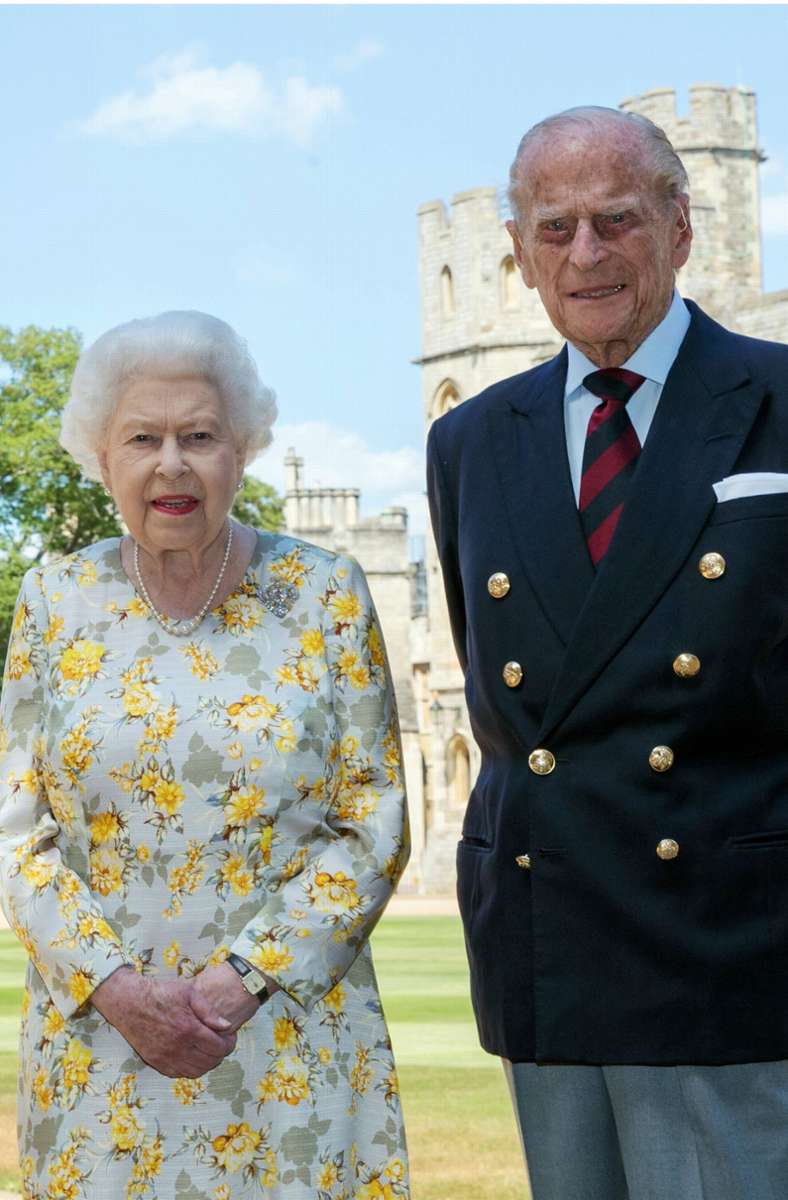 Das offizielle Foto zum 99. Geburtstag: Der Herzog von Edinburgh adrett und militärisch aufrecht wie eh und je.