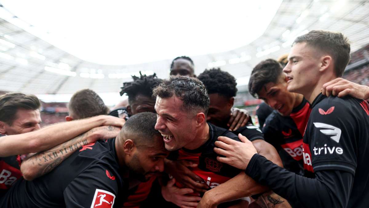 29. Spieltag: Einfach nur geil: Bayer macht Meisterstück perfekt