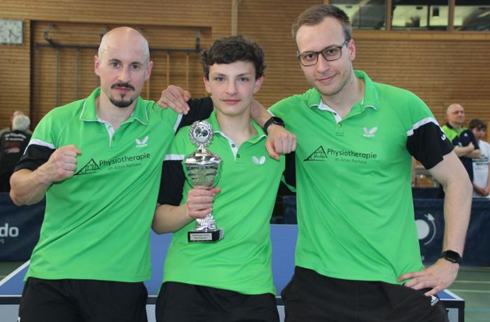 Tischtennis-Bezirkspokal: In der Königsklasse triumphiert der VfL Herrenberg