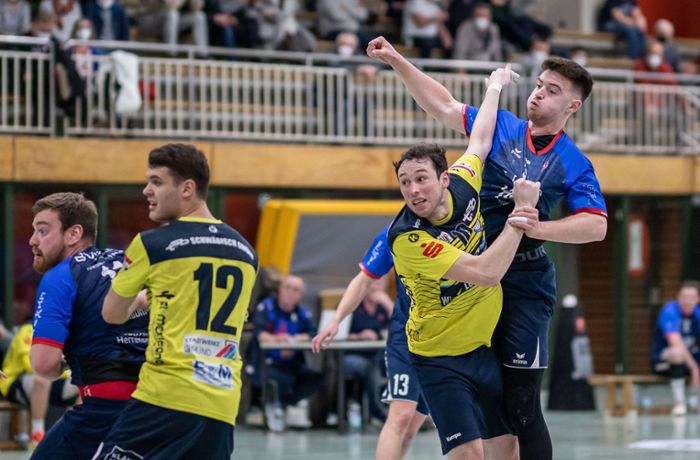 Handball-Oberliga: SG H2Ku Herrenberg muss sich mit einem Punkt begnügen