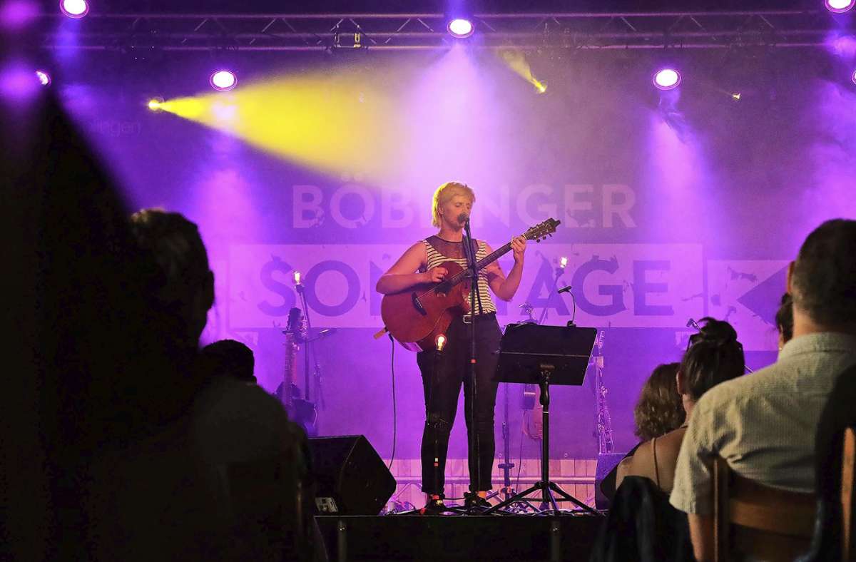 Die Böblinger Songtage feiern das Liedermacher-Genre, zuletzt im August 2019  – unter anderem mit der Band  Karl die Große. Foto: Stefanie Schlecht