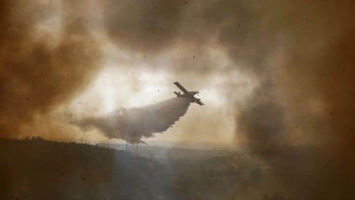 Zwei Piloten sterben in griechischem Waldbrandgebiet