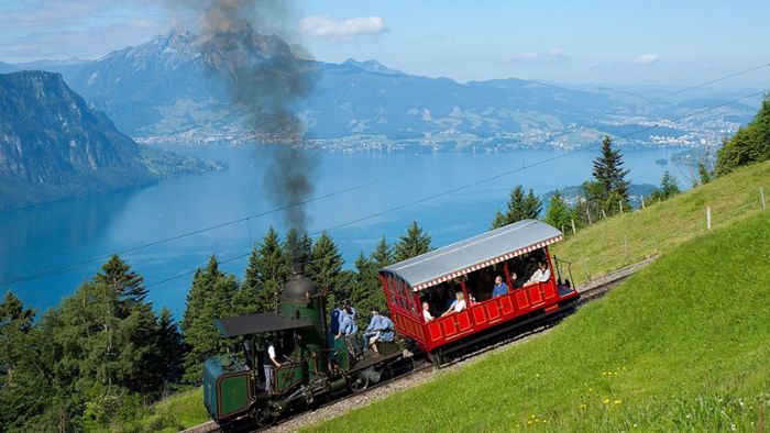 Rigibahn – Erste europäische  Bergbahn wird 150 Jahre alt