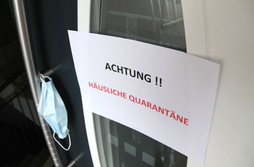 Auch Kontaktpersonen müssen in Quarantäne. Foto: imago/Eibner/Fleig