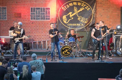 Die Band Stammwürze spielt am Freitagabend auf. Foto: Volkmer