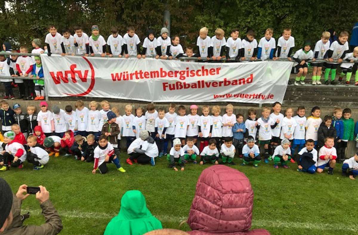 Fußball: Fast 200 Kids sind beim Bambini-Spieltag in Magstadt dabei