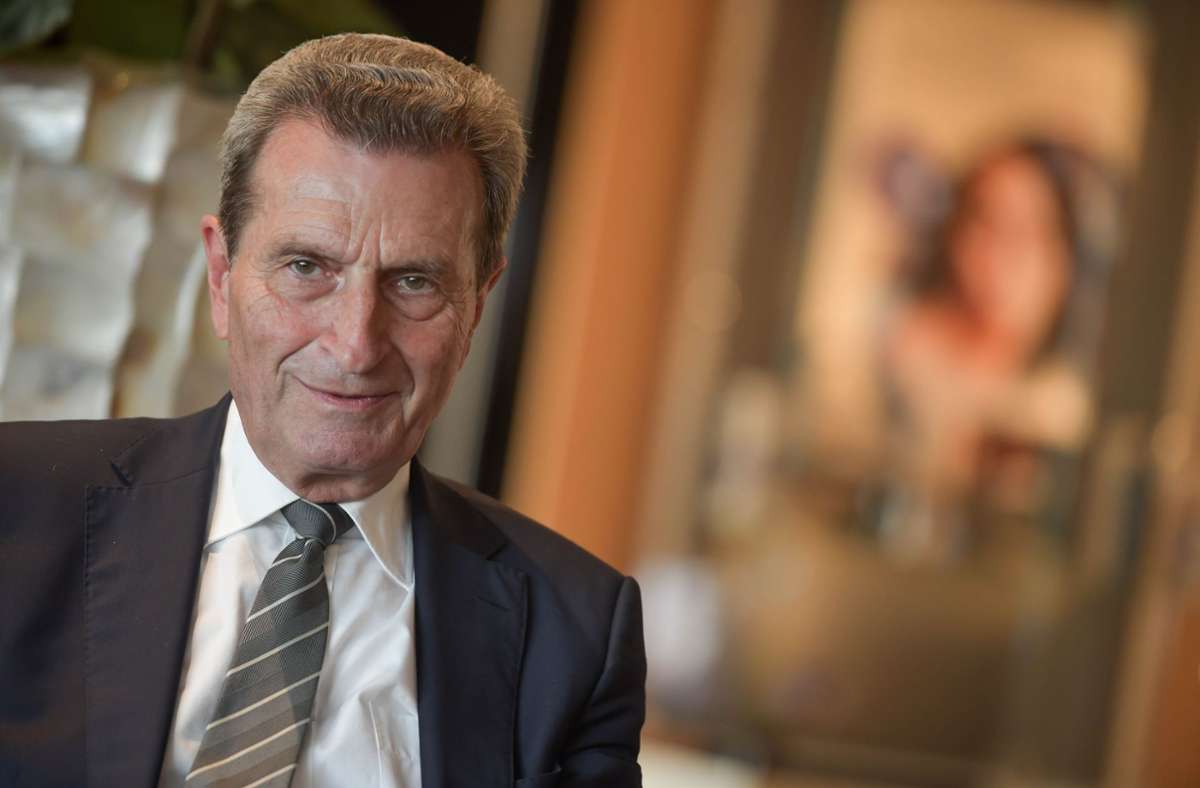 Was zählt im Leben des  Ex-Landeschefs: „Haben Sie ein Zuhause, Herr Oettinger?“