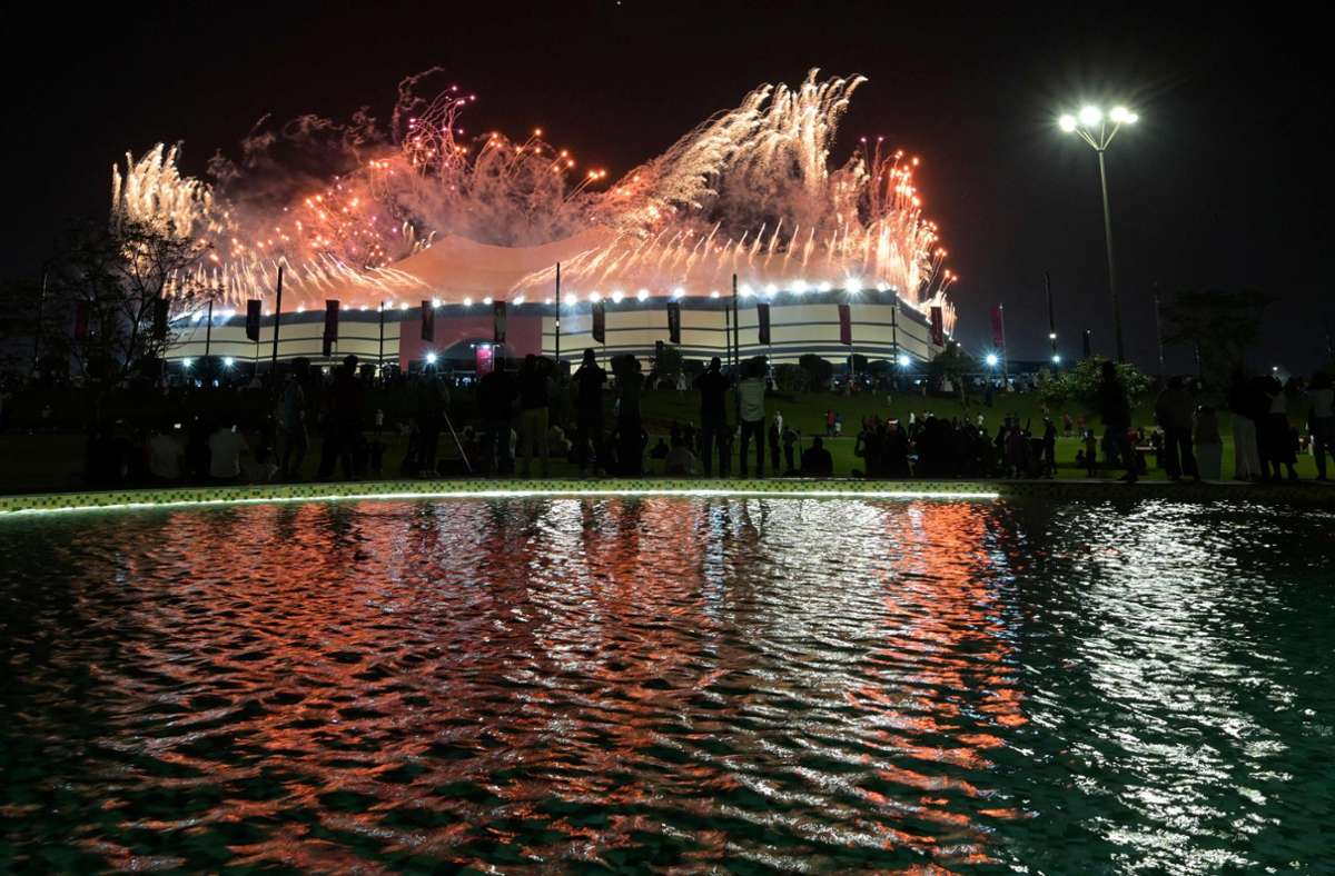 Die Fußball-WM 2022 in Katar ist eröffnet.
