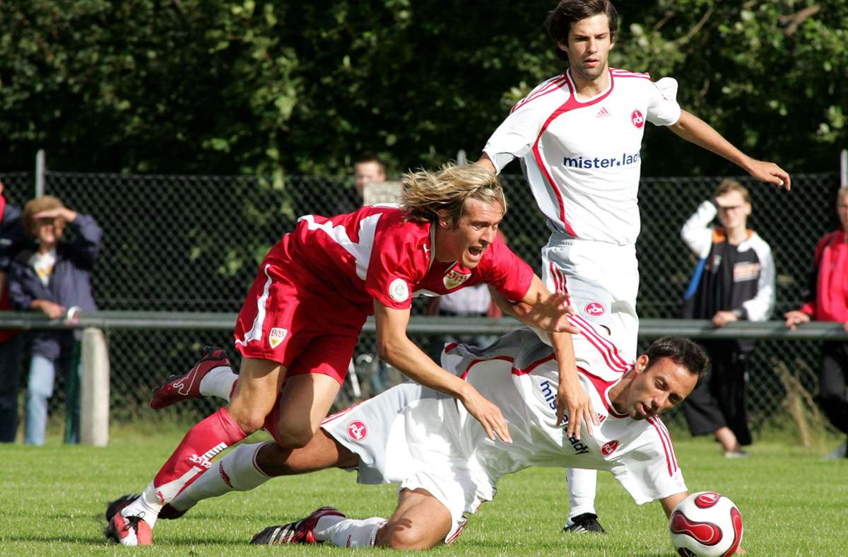 Hätten Sie ihn erkannt? Pellegrino Matarazzo 2007 noch als Spieler in Diensten des 1. FC Nürnberg II.