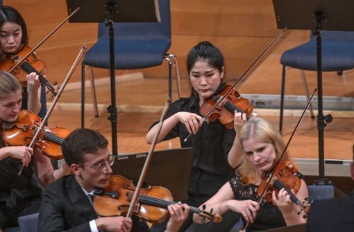 Konzert der Wiener Philharmoniker. Die Führungspositionen im Orchester sind zumeist männlich besetzt. Foto: imago images/Rudolf Gigler