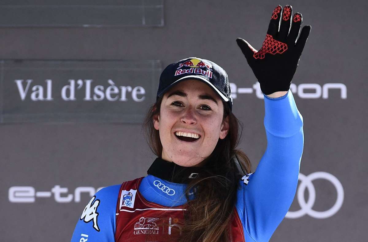 Zwei Siege in Val d’Isère: Sofia Goggia fährt in ihrem eigenen Kosmos