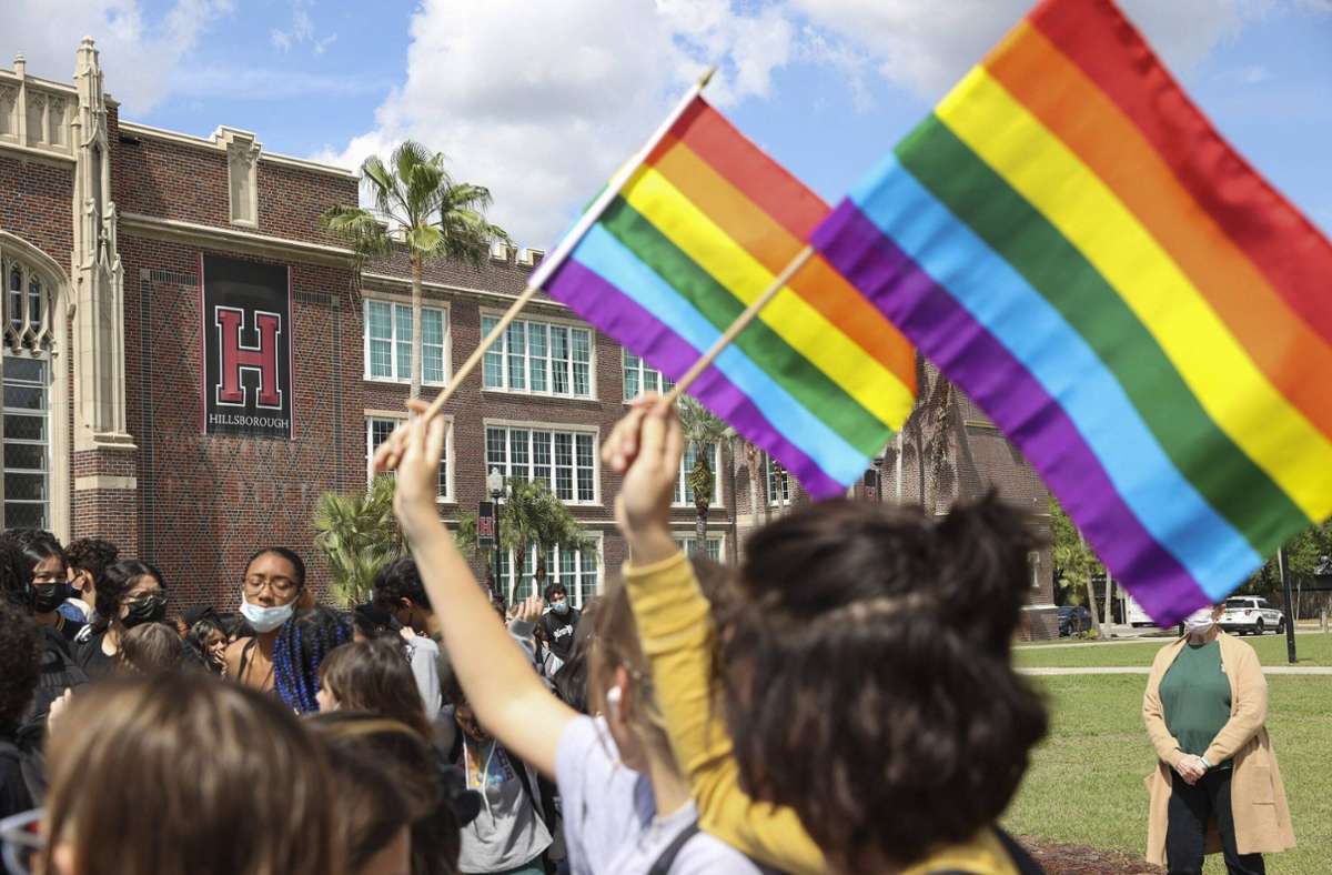Schulen in den USA: Florida will Unterricht über Homosexualität verbieten