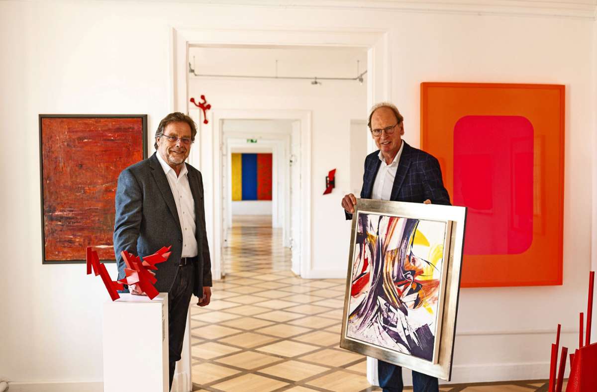 Mit Leidenschaft bei der Sache: Kuno (links) und Bert Schlichtenmaier