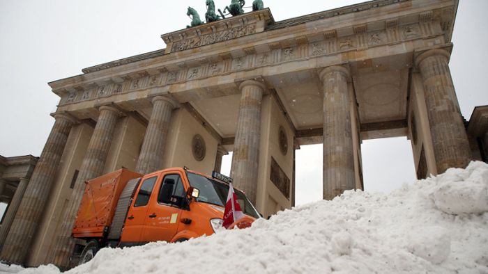 Deutschland versinkt im Schnee - „Es schneit wie verrückt“