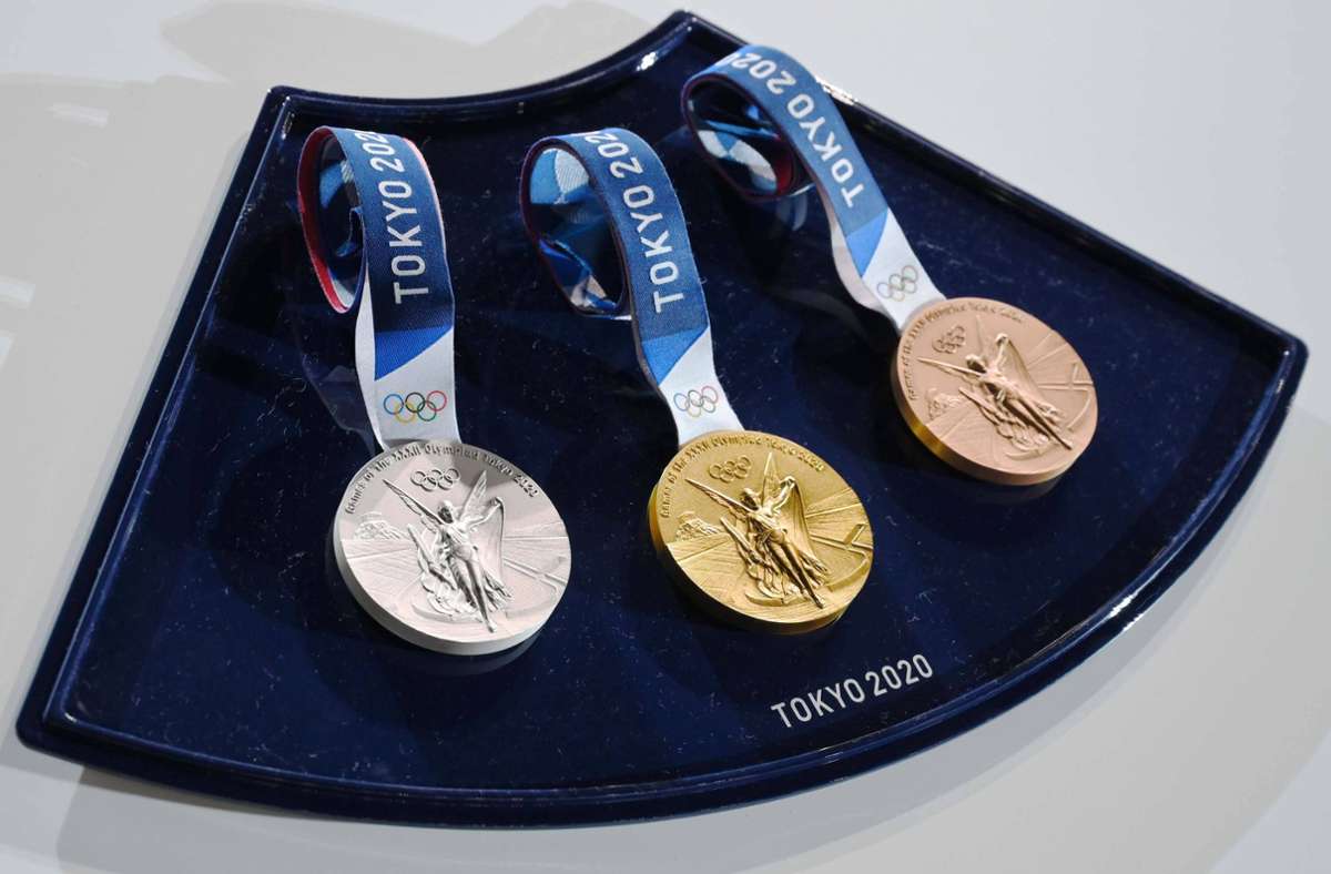 Olympia 2021 in Tokio: Was in den  Recycling-Medaillen steckt