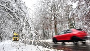 Schnee und Glätte sorgen für zahlreiche Unfälle