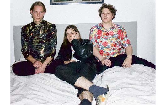 Max Rieger, Kevin Kuhn und Julian Knoth (von links) sind Die Nerven Foto: Glitterhouse/Lucia Berlanga