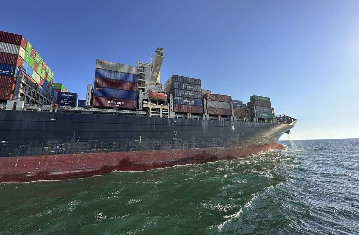 Odessa: Deutsches Containerschiff verlässt nach 1,5 Jahren südukrainischen Hafen