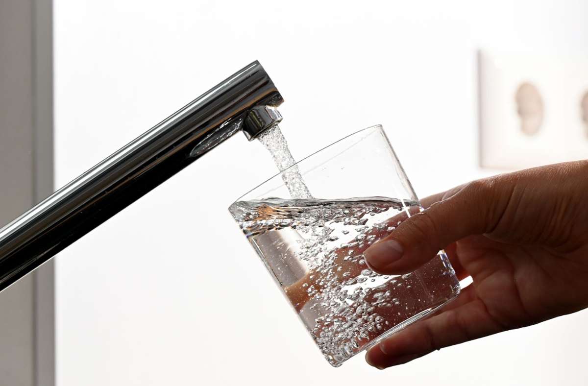 Trinkwasserversorgung in Ditzingen: Asbestzement  im Wassertank