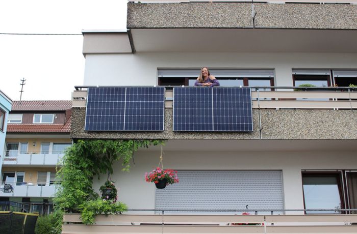 Balkon-Solaranlagen in Filderstadt: So läuft die Stromgewinnung daheim