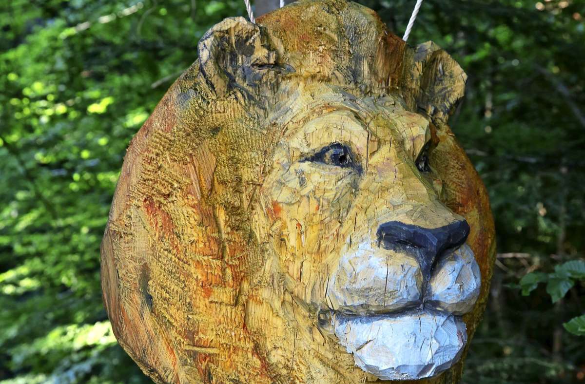 Diebstahl bei Welzheim: Wo steckt die Löwenmaske?