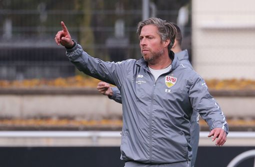 VfB-Interimstrainer Michael Wimmer will gegen den VfL Bochum punkten. In der folgenden Bildergalerie zeigen wir unseren Startelf-Tipp. Foto: Pressefoto Baumann/Julia Rahn