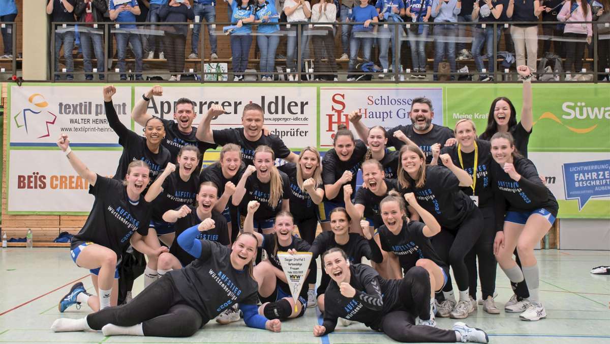 Handball-Verbandsliga Frauen: HSG Böblingen/Sindelfingen sichert sich dramatisch die Meisterschaft