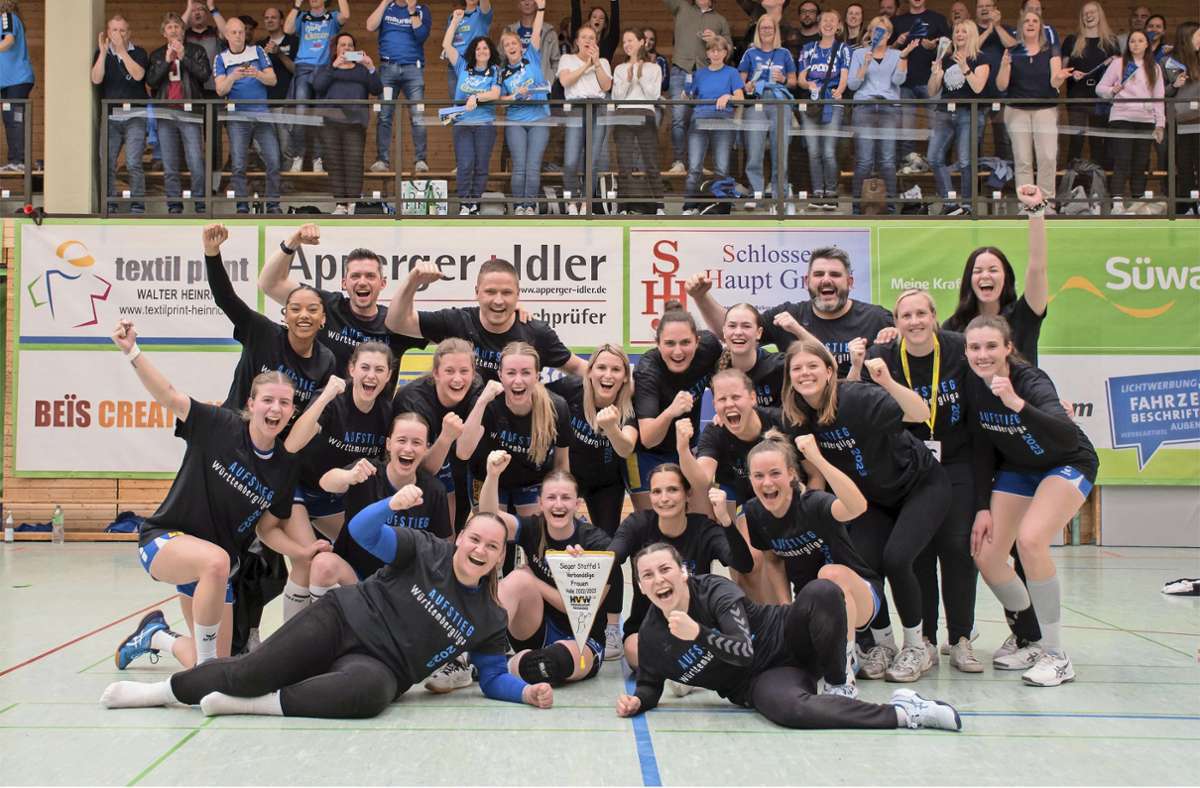 Handball-Verbandsliga Frauen: HSG Böblingen/Sindelfingen sichert sich dramatisch die Meisterschaft