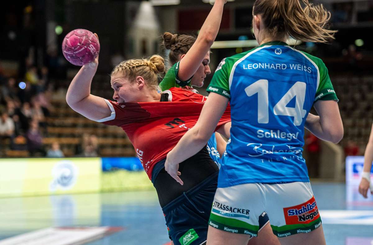 2. Handball-Bundesliga Frauen: SG H2Ku Herrenberg fällt bei 20:33-Pleite zurück in alte Muster