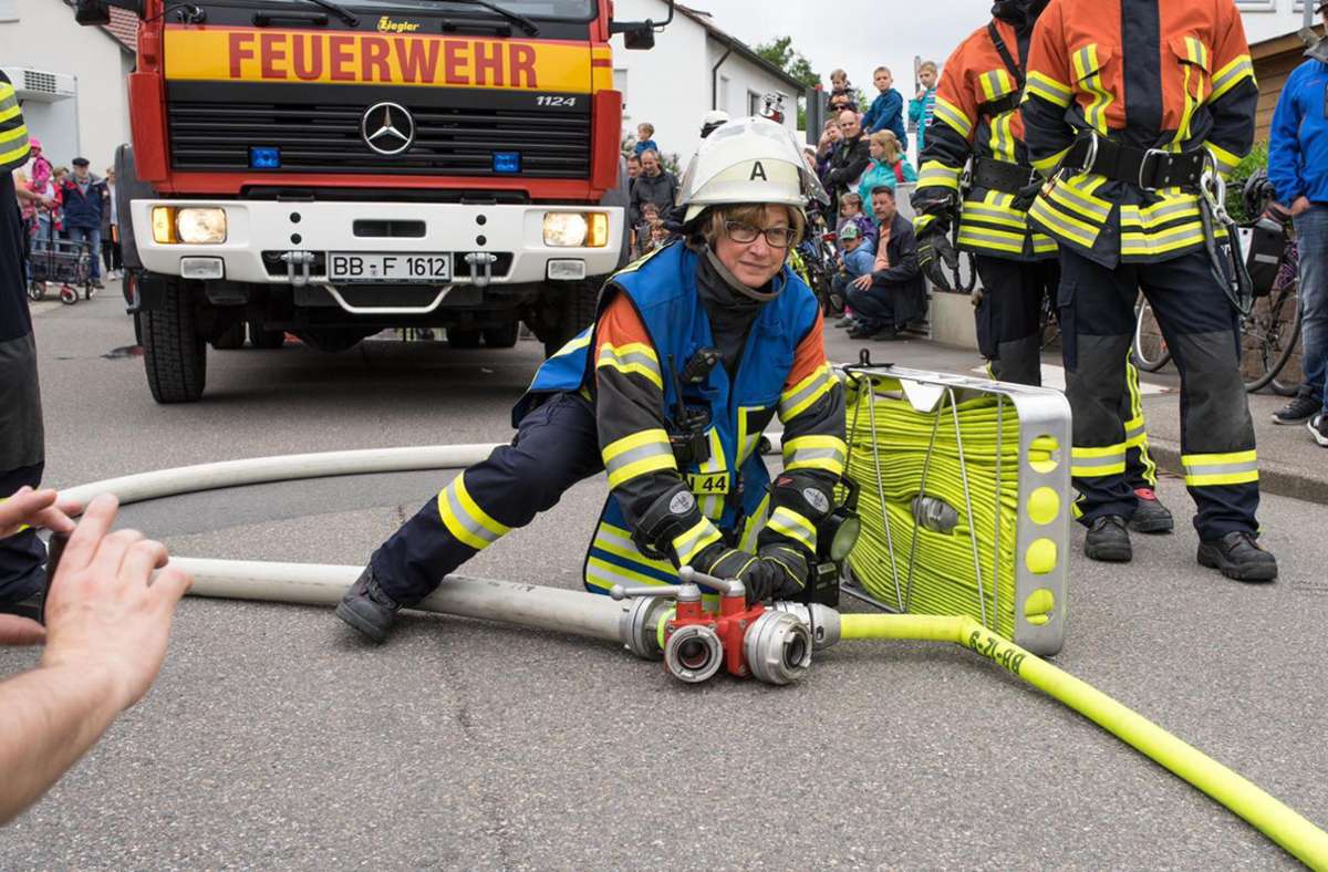 Feuerwehr Ehningen: Erste Kommandantin im Kreis Böblingen gewählt