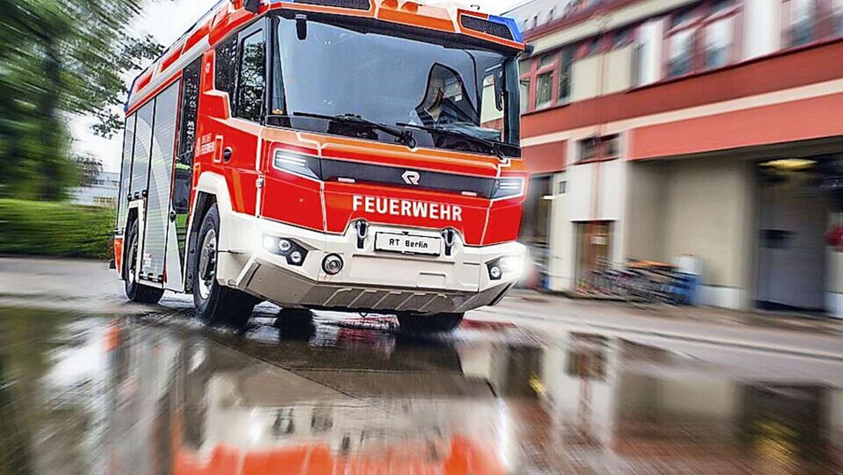Umweltfreundliche Feuerwehr in Gärtringen: Die Helfer kommen schadstofffrei zum Brand