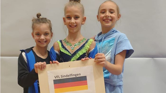 Internationale Erfolge für drei junge Sindelfingerinnen