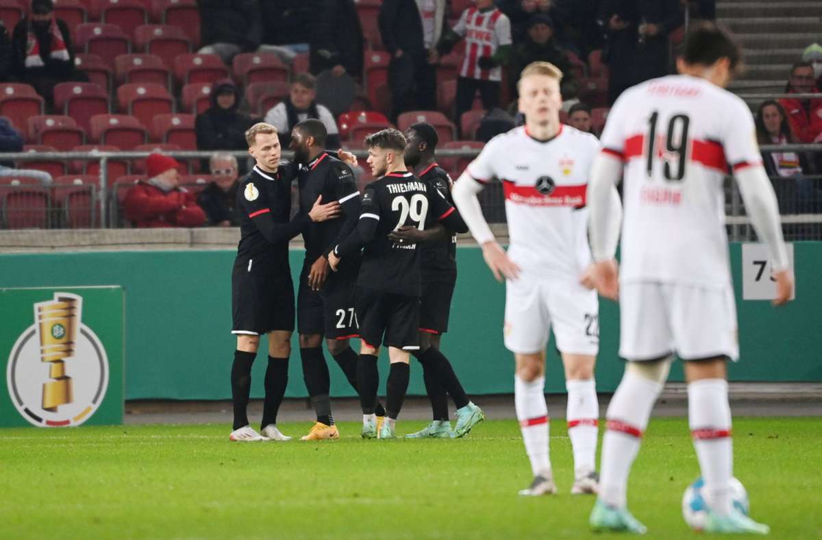 Niederlage gegen den 1. FC Köln: Modeste-Doppelpack – VfB Stuttgart fliegt aus dem DFB-Pokal