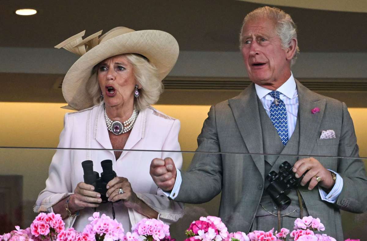 Royal Ascot Pferderennen 2023: König Charles und Königin Camilla zeigen sich erneut