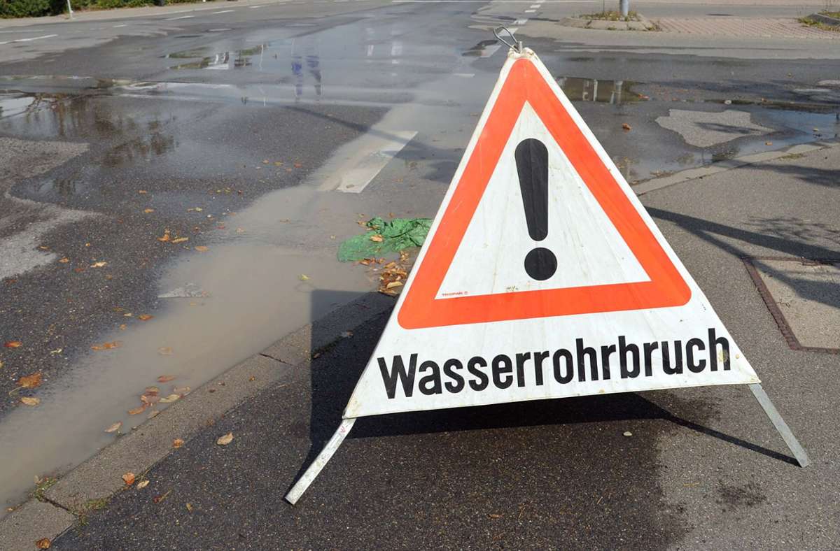 Leitungsnetz in Böblingen: Warum es so viele Wasserrohrbrüche gibt