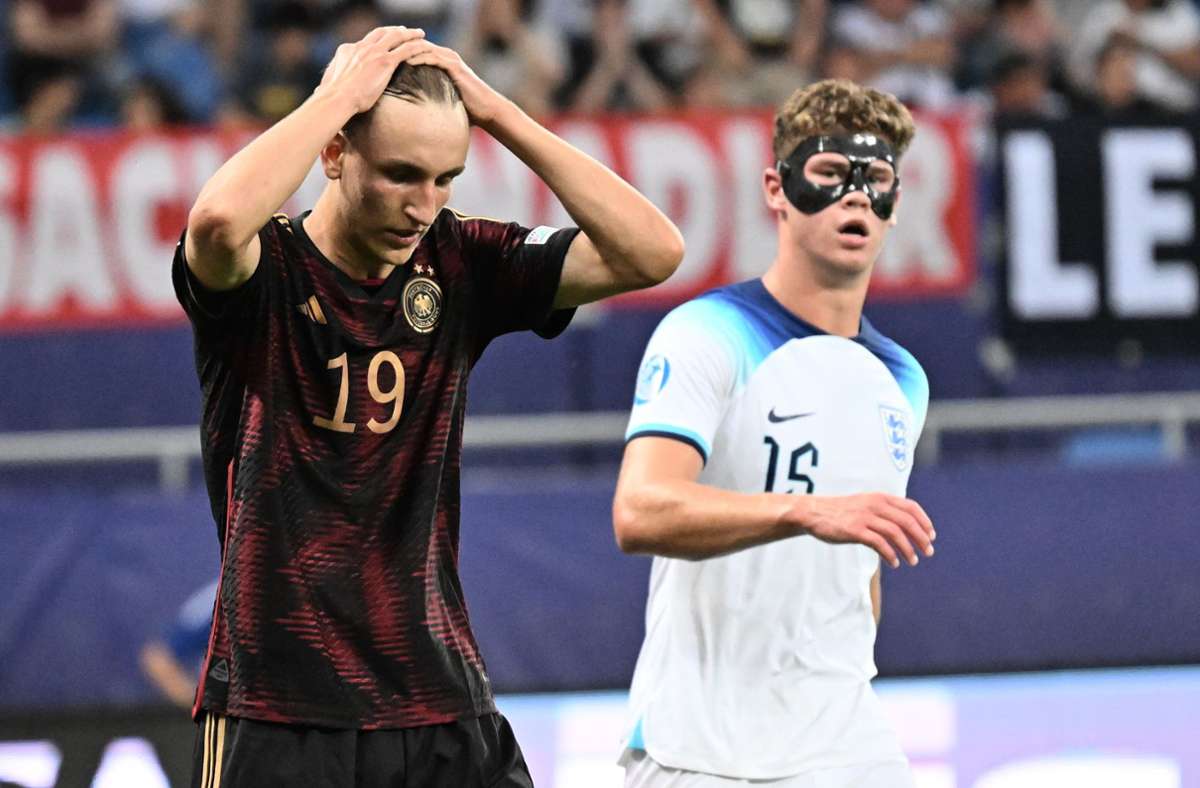 Niederlage gegen England: Deutsche U21-Fußballer bei EM schon nach der Vorrunde raus