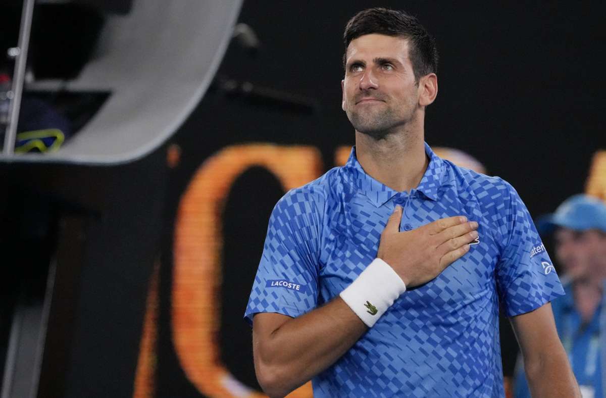 Novak Djokovic schlug im Auftaktspiel den Spanier Roberto Carballes Baena.