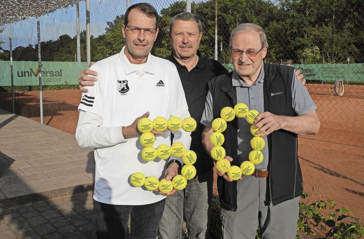 Tennis: TA TSV Dagersheim feiert 50-jähriges Bestehen am Sonntag