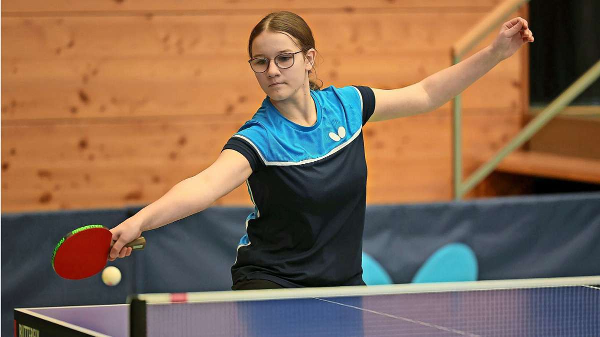 Tischtennis: 66 Talente aus elf Vereinen haben bei Jugend-Bezirksrangliste mitgemischt