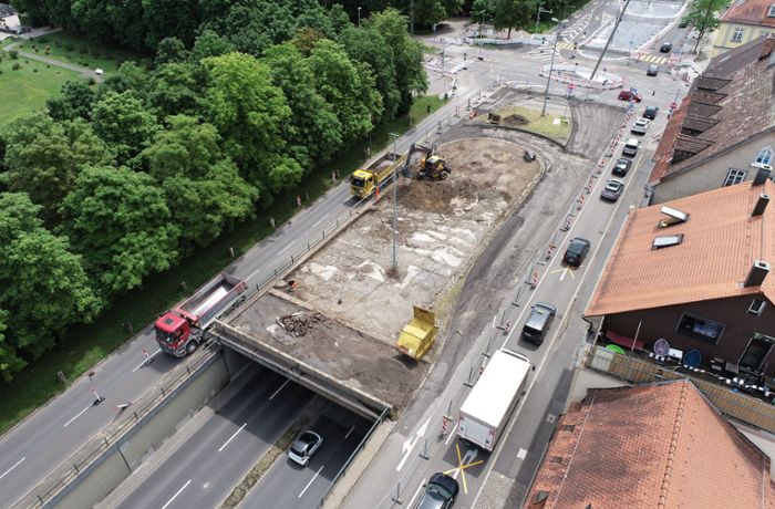 Verkehr in Ludwigsburg: Sternkreuzung: Kreisel-Option wird geprüft