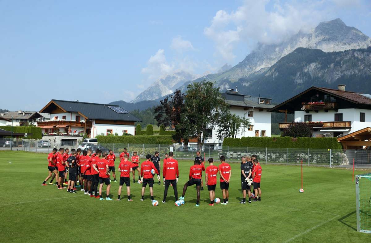 Vergangenen Sommer stieg der VfB in Kitzbühel ab. Dieses Jahr wird das Ambiente im Allgäu ein ähnliches sein.