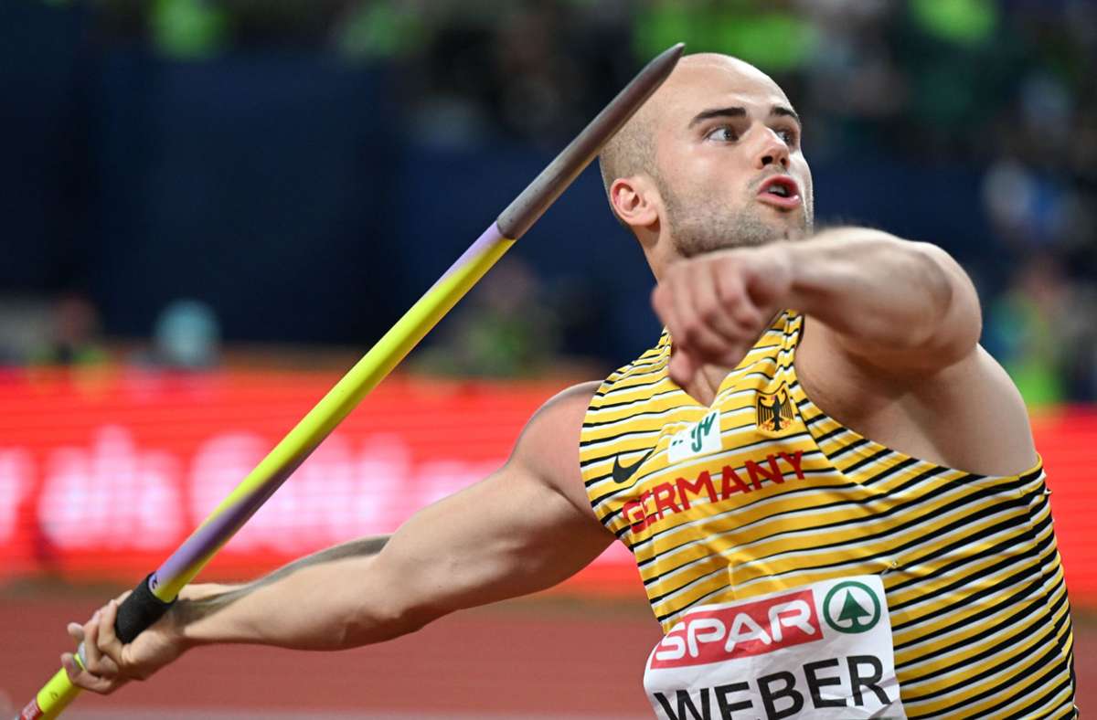 Leichtathletik-Europameisterschaft: „Gigantischer“ Weber holt Speerwurf-Gold
