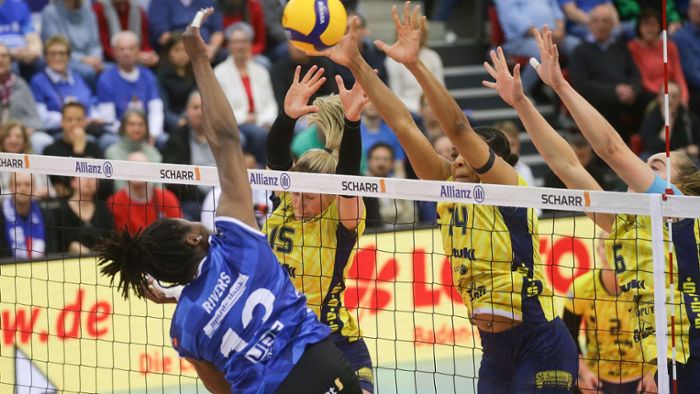 Allianz MTV Stuttgart: Verlieren verboten! Das vierte Volleyball-Finalspiel jetzt  im Liveticker