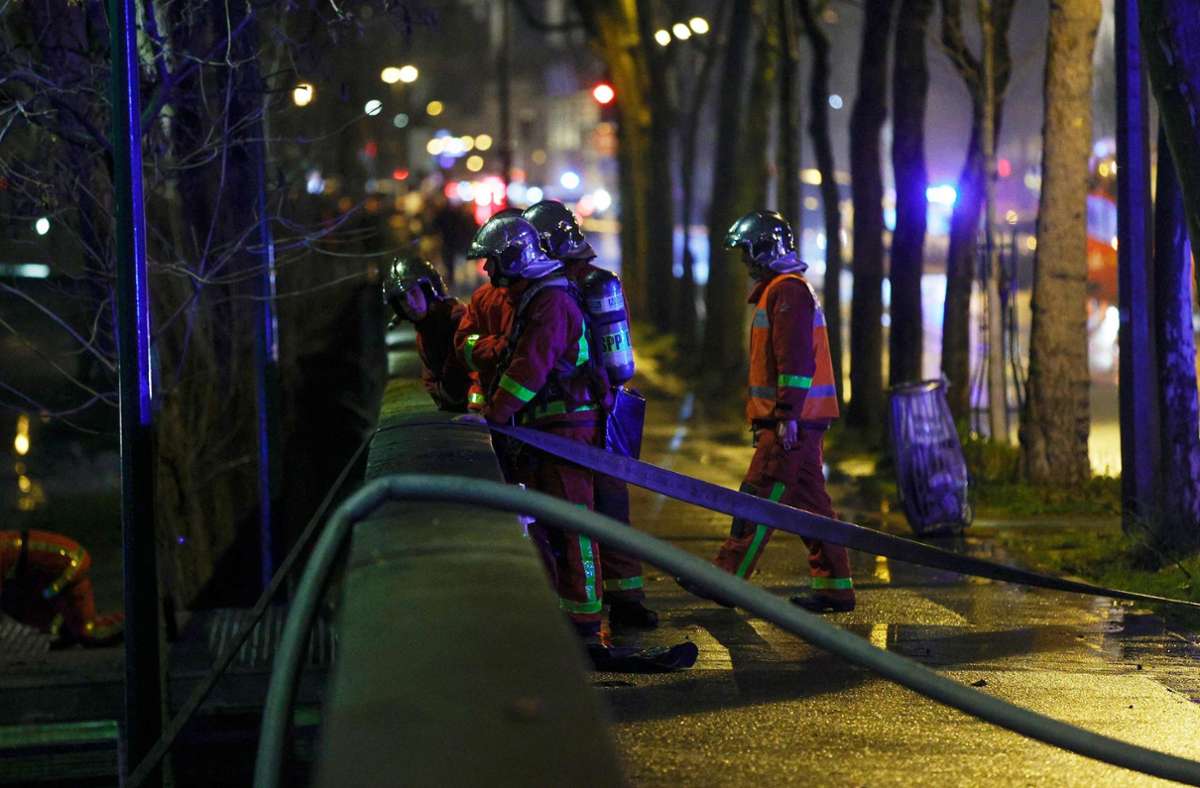 Feuer in Paris: Großbrand neben Residenz des deutschen Botschafters